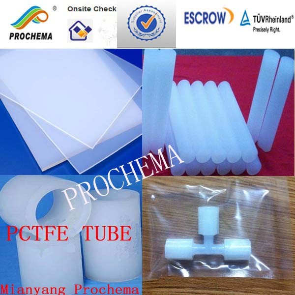 China PCTFE  moulded sheet for semiconductor factory
