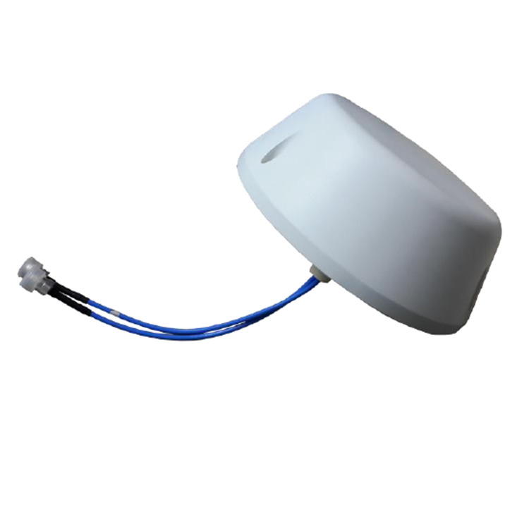 China 4G White Indoor Ceiling Antenna 360° Horizontal Beamwidth For Mobile Phones factory
