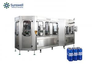 China Automatic Beer Can Filling Machine Aluminum Alcohol Capping Machine factory