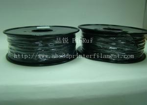 China Conductive electricity 3d Printer Filament , 3d printing abs filament for Cubify and UP factory