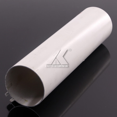 China Light Material Powder Coated Aluminum , Round Curtain Rod Good Corrosion Resistance factory