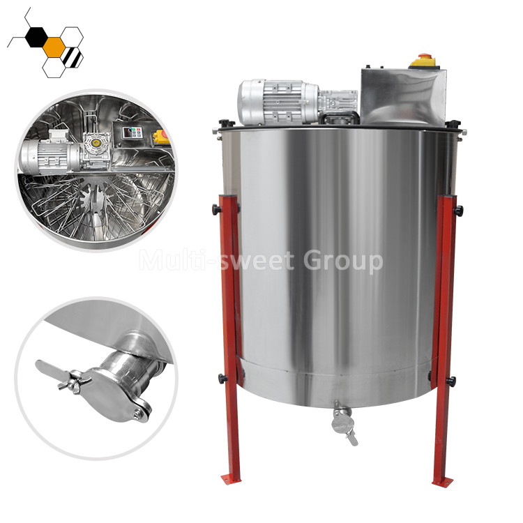 China 55.5KG Speed Control 12 Frame Radial Honey Extractor factory