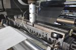 Flatbed Coating Gluing Thermal Film Laminating Machine , Aluminum Foil Plastic