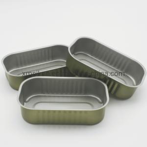 China 311# Wholesale Sardines Small Square Tin Can factory