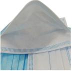 Fashion Dustproof Non-woven Medical Face Mask Full Protective Disposable White