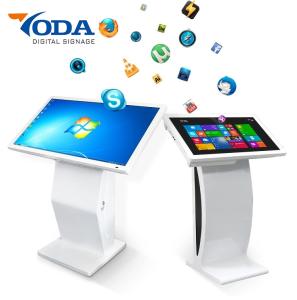 China BOE Samsung LG Touch Screen Kiosk 43&quot; 350nits Self Service Inquiry Kiosk factory
