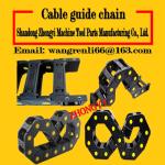 Cable guide chain_cable protection chain_bridge type cable drag chain_closed