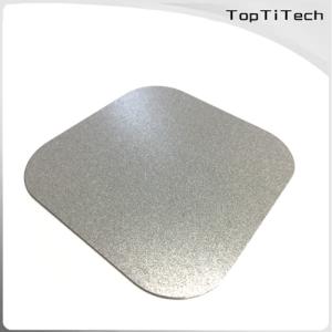 China Porous Titanium Plates Customized Porosity factory