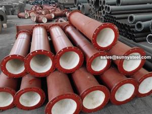 China Ceramic Tile Lined Pipe Spool factory