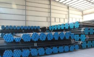 China Beveled End ASTM A53 / A106 Gr.B Seamless Carbon Steel Pipe / Tube , 1mm - 55mm factory