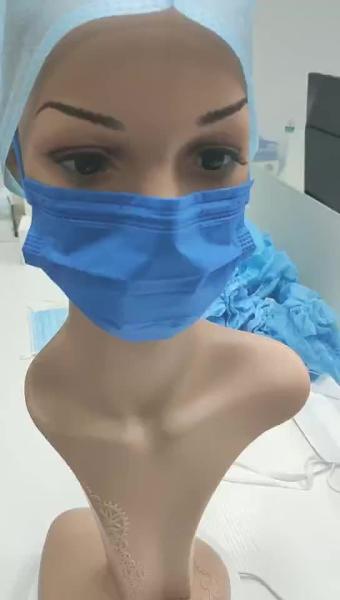 S&J 4Ply Protective Preventive Disposable Face Mask Respirator Medical Surgical