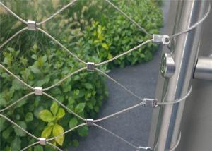 China Architectural Protective Flexible Stainless Steel Farm Mesh Fencing Ss316 factory