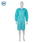Wholesale Medical Disposable Lab Coats SMS Non Woven PP Stretchable Surgical Lab