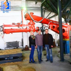 China Furan Resin Sand continuous double arms resin foundry sand mixer factory