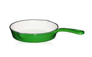 China ROUND SKILLET IN ENAMELLED CAST IRON factory