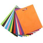 Pp Gift / Shopping Custom Printed Non Woven Tote Bags With Reinforced Die Cut