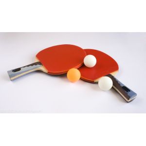 China Custom Table Tennis Racket , Lightweight Ping Pong Paddles on sale