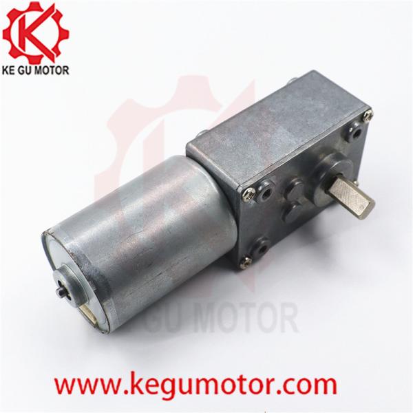 DC 6v 12v 24V Reduction Gearbox 58mm*40mm Diameter Brushless Worm Gear PMDC