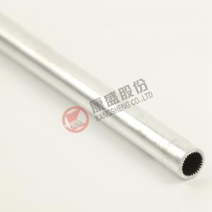 China Extruded Inner Groveed Aluminum Tube for Refrigerator and Freezer factory