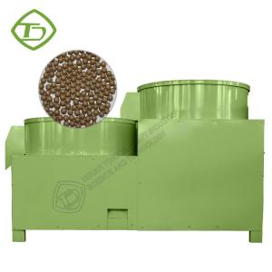 China High quality animal waste ball type organic fertilizer pllishing machine factory
