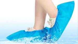China High Quality Waterproof Medical Boot Cover Hospital Lab Shoe Cover factory