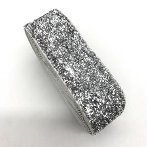 China Factory Sell Elastic Glitter Velvet Ribbon Wholesale Gift Ribbon factory