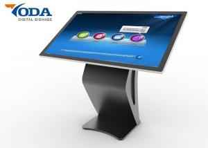 China LCD Indoor Touch Screen Information Kiosk Digital Signage Software Kiosk 43 350nits on sale