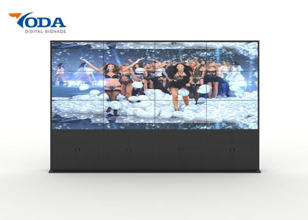 55 Inch Seamless Lcd Video Wall , Touch Screen Video Wall 0.99MM Ultra Narrow