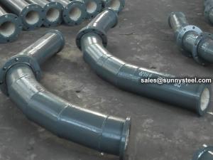 China High Alumina Ceramic Lined Bend factory