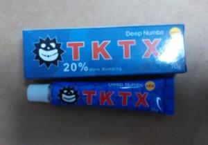 China 10g TKTX Special Effects Anesthetic Strong Numb Cream for Tattoo factory
