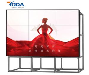 China Floor Standing PLA 55inch Narrow Bezel LCD Advetising Wall 200W factory