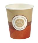 Goblet Coffee Drink Disposable Paper Cup New Designed Logo