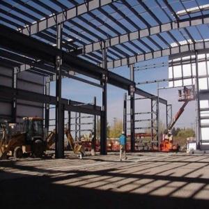 China China fabricate steel I rafter building material pre fab warehouse with good quality factory