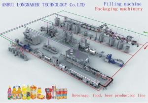 China Fully Automatic Mineral Water Filling Production Line Juicer Extractor Fruit &amp; Vegetable factory