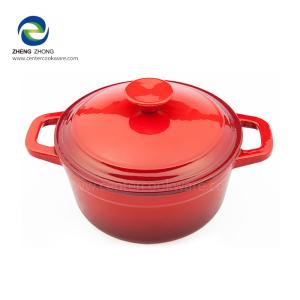 China 4QT &amp; 6QT Enamel Cast Iron Dutch Oven factory