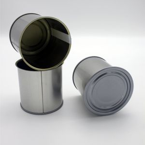 Plain Lacquer Empty Tin Can , 668# Sweet Corn Small Tin Containers With Easy