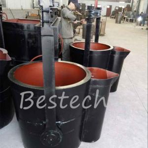 China foundry pouring ladle for hot metal factory