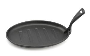 China Pre-Seasoned Cast Iron Fajita With Removable Handle factory