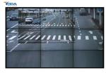 Seamless Mosaic Screen 1920x1080 LCD Video Wall Display