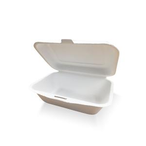 China Disposable biodegradable food container clamshell, meal box factory