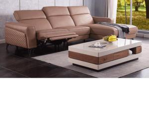 China Italian Leather Sofa Space Capsule Electric Function Living Room Modern Minimalist Combination Sofa factory
