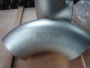 China 310s 316l 904l 2205 304 Stainless Steel Pipe Fitting Long And Short Radius Elbow factory
