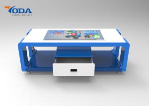 China Advertising LCD Touch Screen Table With Game Interactive Conference Stand factory
