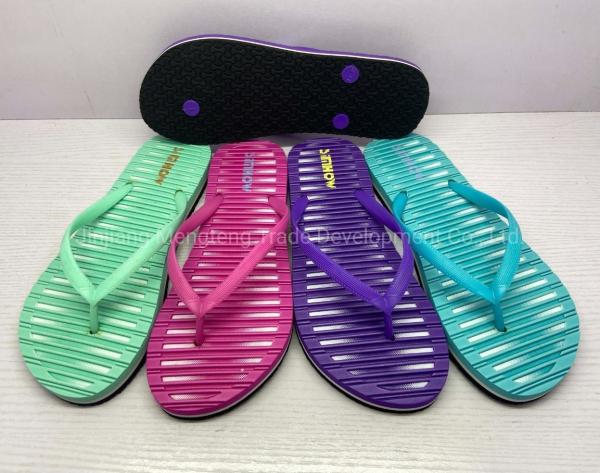 Ladies Slipper Women′ S Thong Slip-on Sandals Flat Flip Flops Non-Slip Fashion
