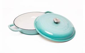 China 3.5L Enameled Cast Iron Shallow Casserole factory