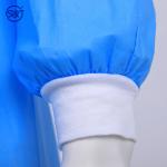 S&J Disposable Spunlace Lab Jacket Spunlace Nonwoven Premium Quality Knitted