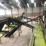 Powder organic fertilizer production Line cow manure fertilizer making machine
