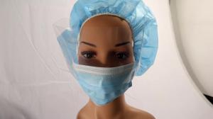 China 10gsm Disposable Non Woven Cap Spa Salon Disposable Surgical Hair Cap factory