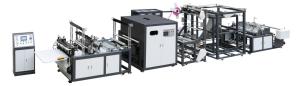 China Automatic High Speed Non Woven Bag Making Machine , D Cut Non Woven Shopping Bag Making Machine factory