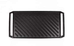 China REVERSIBLE CAST IRON GRILL PLATE WITH HANDLES factory